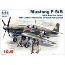 Makett repülõ: 1/48 Mustang P-51B USA AF