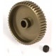 Alumínium kemény rétegzett pinion, 45T,Modul: 64Pitch