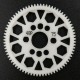 Spur fogaskerék 75T, modul 48pitch, Delrin, SG-48075